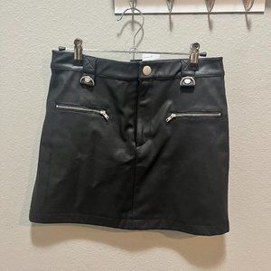 Urban Outfitters Leather Mini Skirt